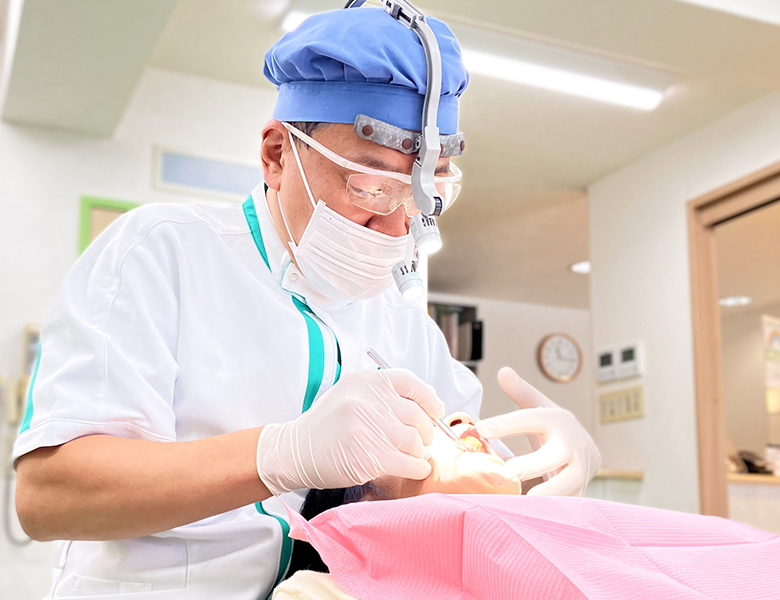 八王子市大和田町の歯医者、はら歯科医院の根管治療